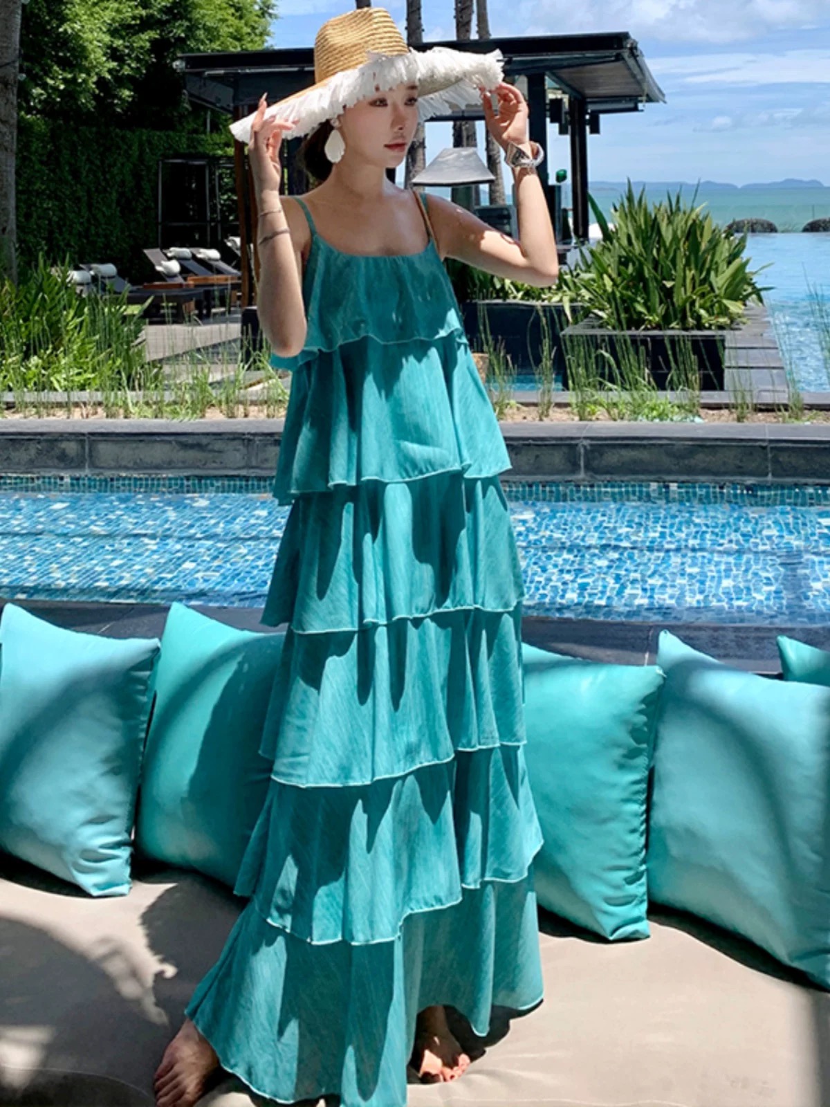 Drop your pin dress CD908 images